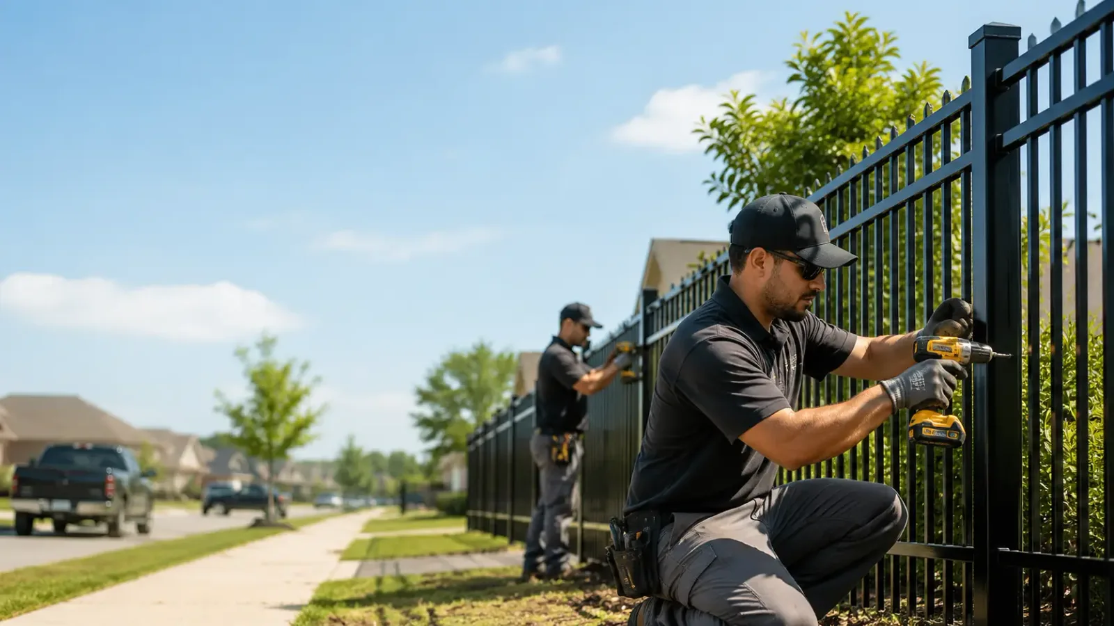 Metal Fence Installation in Clarita, OK